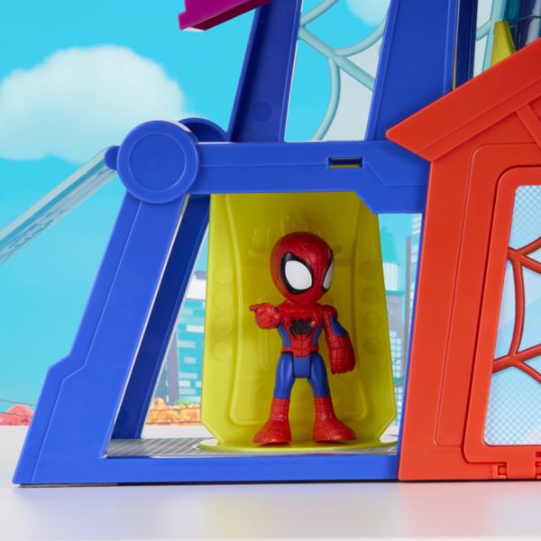 Hasbro marvel, spidey e i suoi fantastici amici, quartier generale rescue-webs - SPIDEY