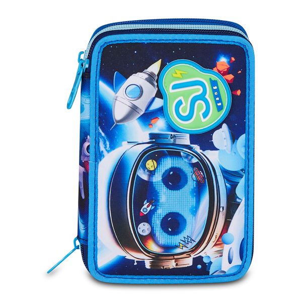 Astuccio 3 zip - space led boy - SEVEN
