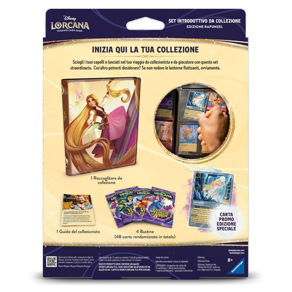 Ravensburger - disney lorcana tcg:  set collezione rapunzel viticcio all’attacco!, 8+ - Lorcana