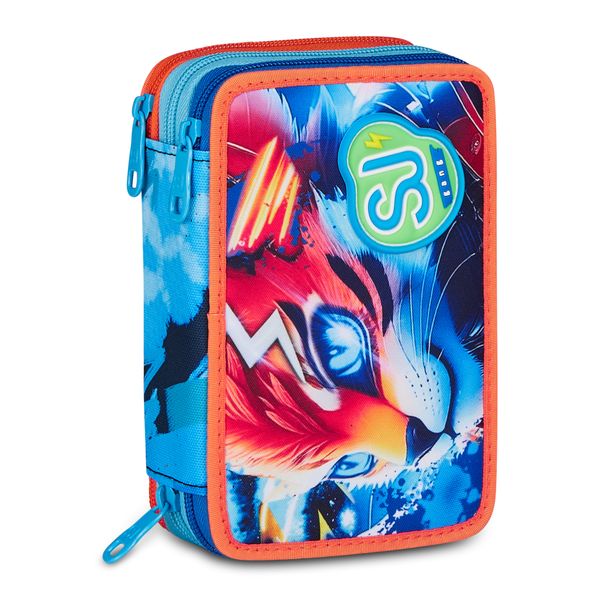 Astuccio 3 zip - speed animal boy - SEVEN