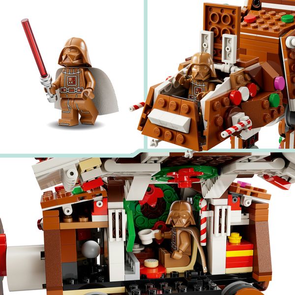 Lego star wars tm walker at-at™ pan di zenzero - 40806 - LEGO ICONS