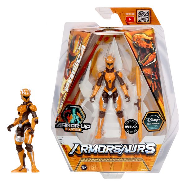 Armorsaurs raptor pilot prisca silva action figure 9,5 cm - ARMORSAURS