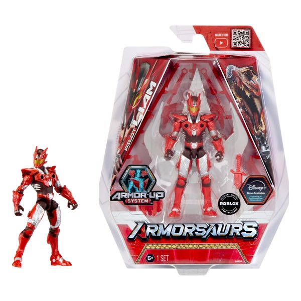 Armorsaurs t-rex pilot liam roberts action figure 9,5 cm - ARMORSAURS