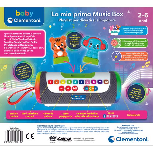 Clementoni - 17641 - il mio primo music box - BABY CLEMENTONI