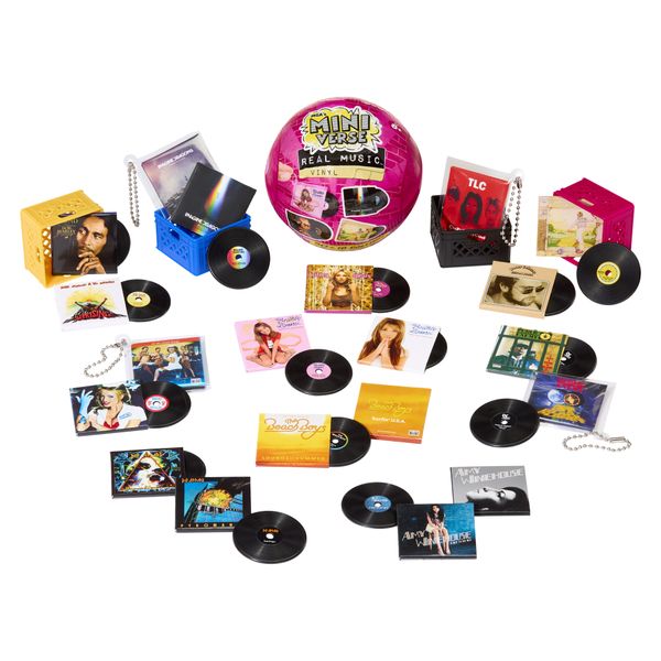 Mga’s miniverse real music vinili in miniatura a sorpresa - MINIVERSE MGA