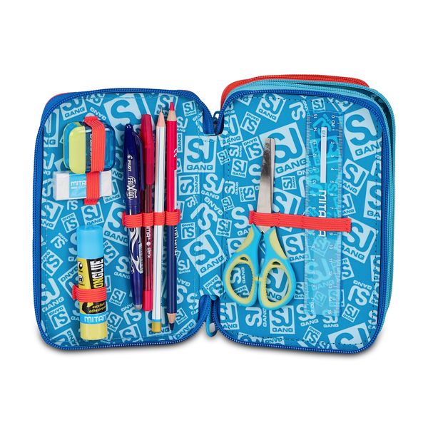 Astuccio 3 zip - speed animal boy - SEVEN