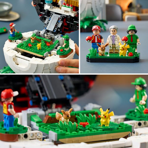Lego pokémon momenti allenatore iconici: poké ball - 72154 - POKEMON