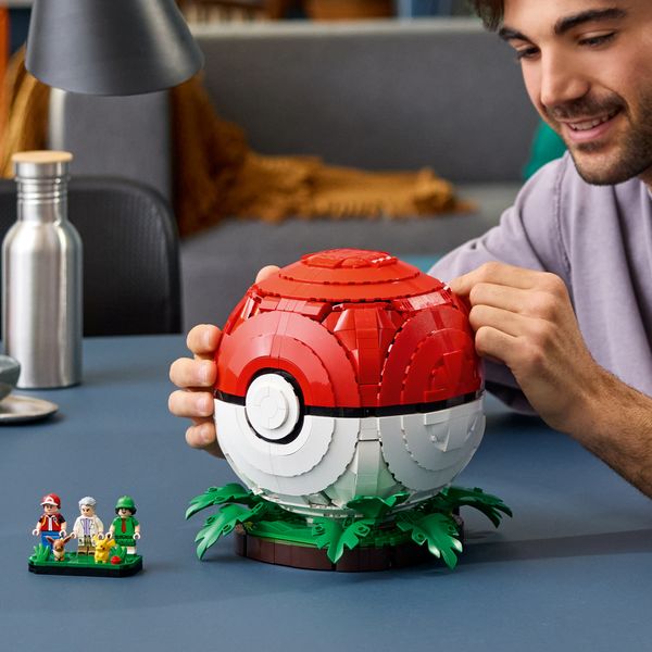 Lego pokémon momenti allenatore iconici: poké ball - 72154 - POKEMON