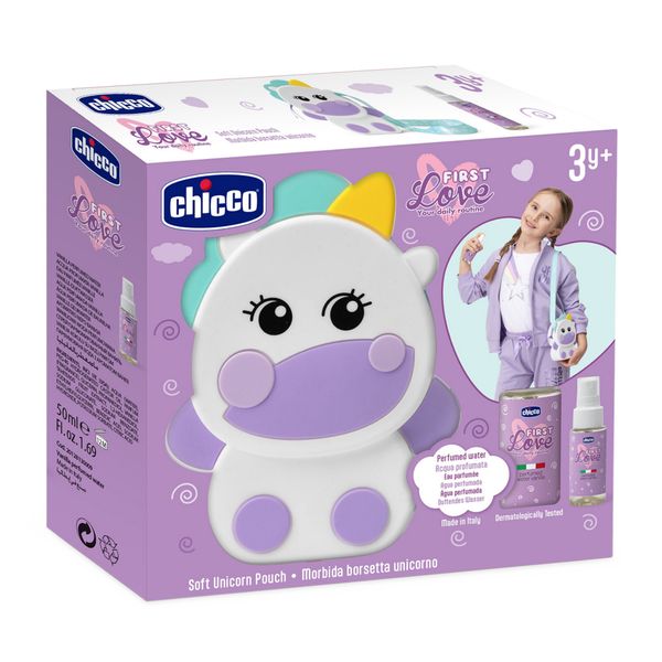 Gioco borsa unicorno, tracolla regolabile, dai 3 anni - Chicco
