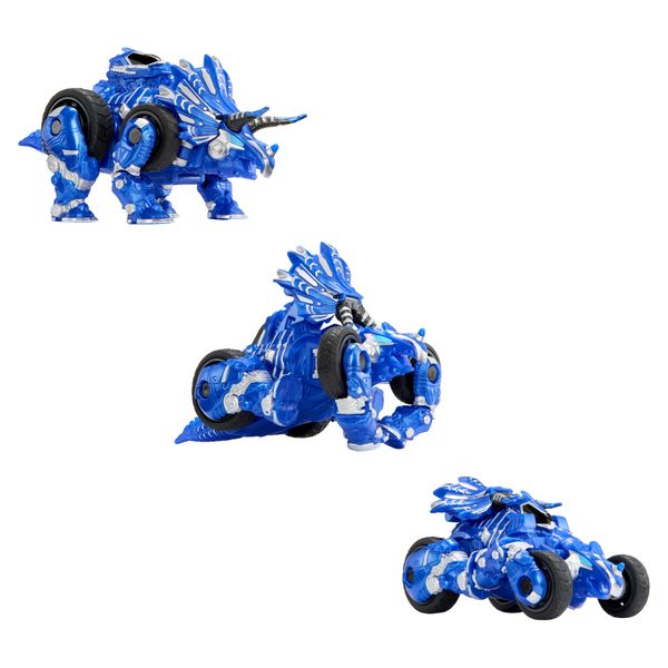 Armorsaurs evolver cobalt triceratopo veicolo 2 in 1 - ARMORSAURS