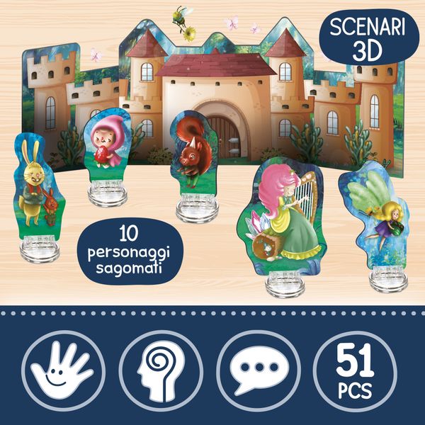 Montessori l’inventafavole del mondo fantastico - LISCIANI