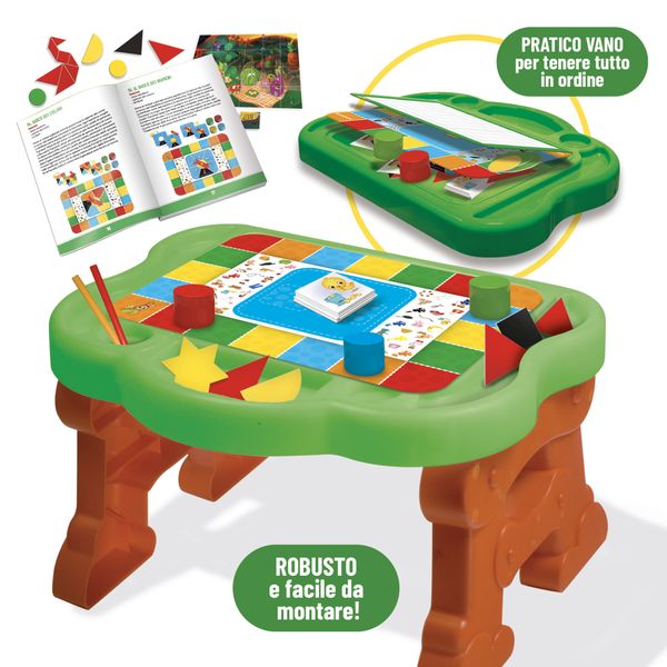 Carotina tavolino molto attivo 30 giochi - CAROTINA