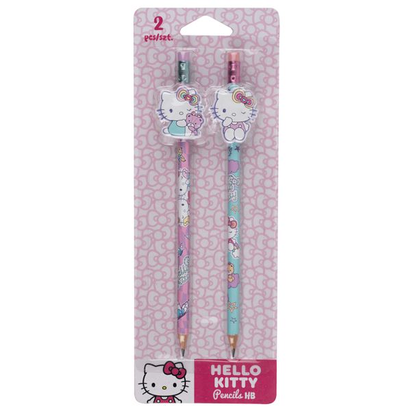 Blister 2 matite hello kitty assortito - Hello Kitty