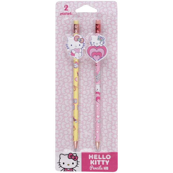 Blister 2 matite hello kitty assortito - Hello Kitty