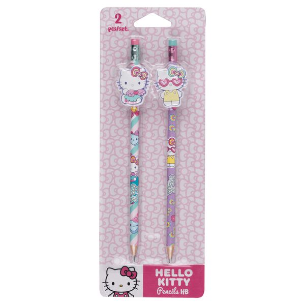 Blister 2 matite hello kitty assortito - Hello Kitty