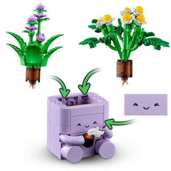 Lego botanicals piantine graziose - 10371 - LEGO ICONS BOTANICAL, LEGO ICONS
