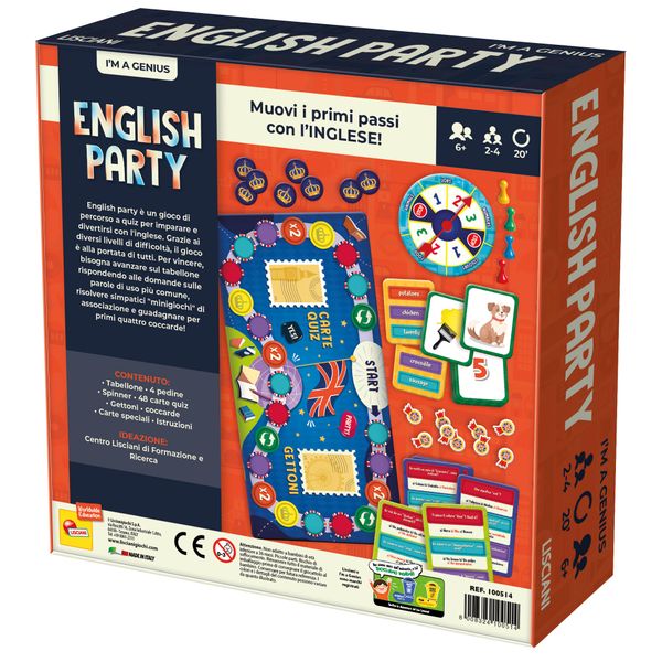 I'm a genius english party - LISCIANI