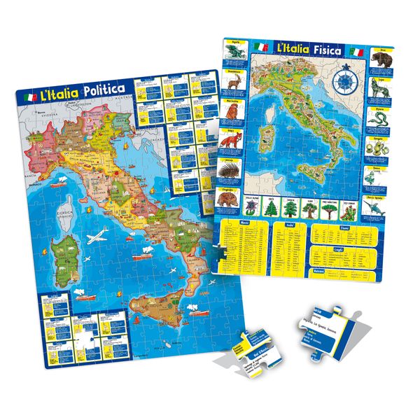 I’m a genius geopuzzle la mia bella italia - LISCIANI