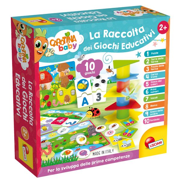 Carotina baby la raccolta dei giochi educativi - CAROTINA