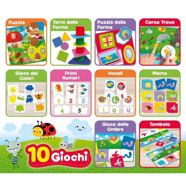 Carotina baby la raccolta dei giochi educativi - CAROTINA