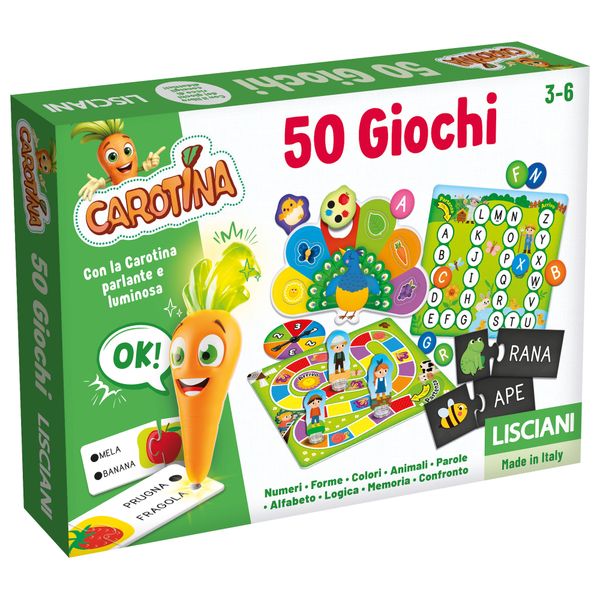 Carotina penna parlante 50 giochi nuova edizione - LISCIANI