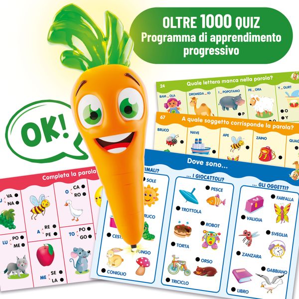 Carotina penna parlante 1000 domande – carotina - CAROTINA