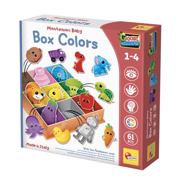Montessori baby box colours - LISCIANI