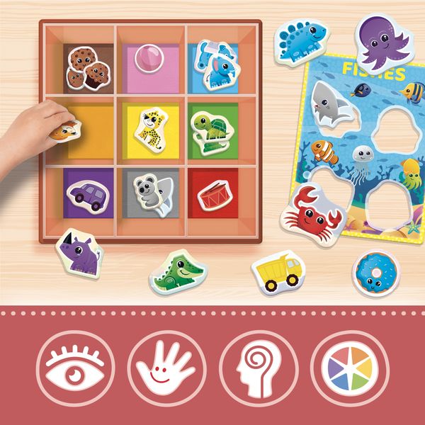 Montessori baby box colours - LISCIANI