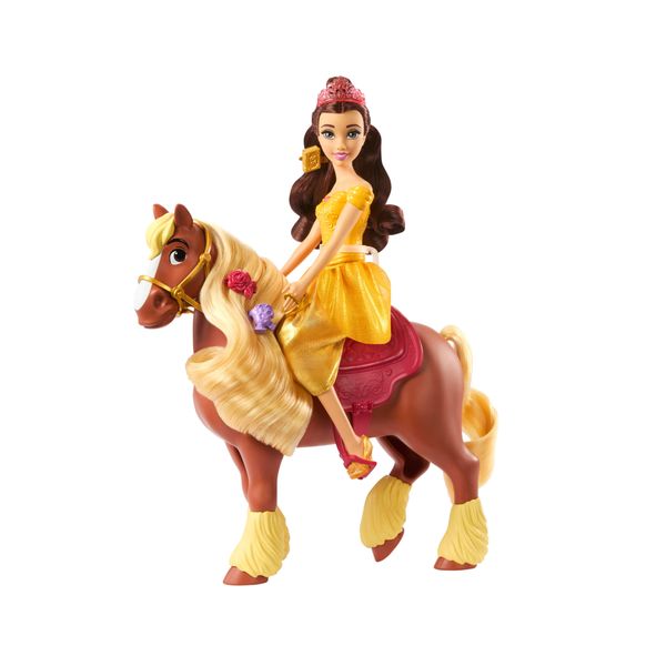 Disney princess belle e philippe bambola e cavallo - DISNEY PRINCESS