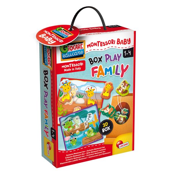 Montessori baby box allegri cuccioli - LISCIANI