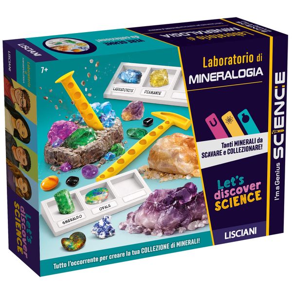 I’m a genius laboratorio di mineralogia - LISCIANI