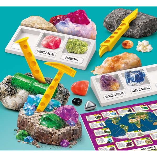 I’m a genius laboratorio di mineralogia - LISCIANI