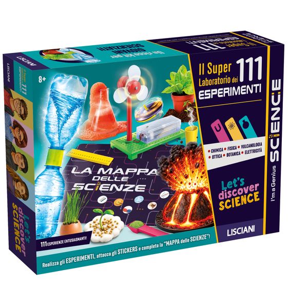 I’m a genius il super laboratorio dei primi 111 esperimenti - LISCIANI