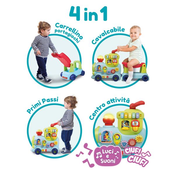 Carotina baby - trenino educativo per bambini - CAROTINA
