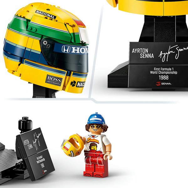 Lego editions formula 1 casco ayrton senna - 43024 - LEGO EDITIONS