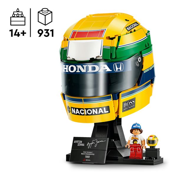 Lego editions formula 1 casco ayrton senna - 43024 - LEGO EDITIONS
