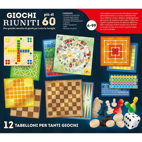 Giochi riuniti piu’ di 60 - LUDOTECA