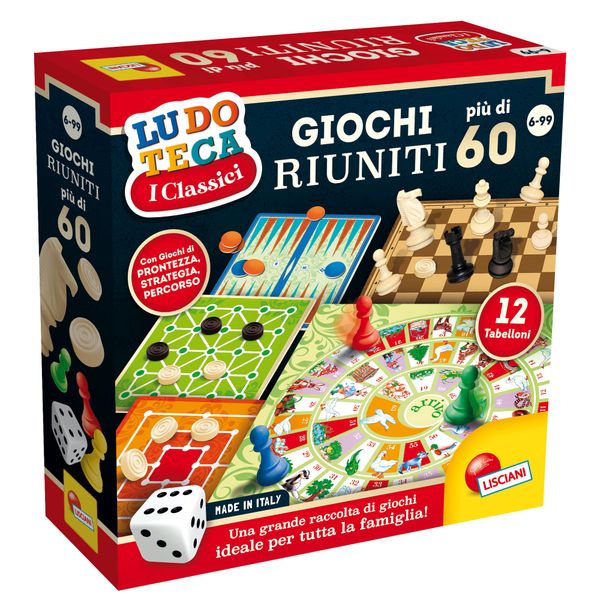 Giochi riuniti piu’ di 60 - LUDOTECA