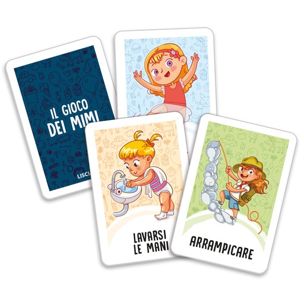 Ludoteca le carte dei bambini il gioco dei mimi - LISCIANI