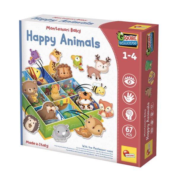 Montessori baby happy animals - LISCIANI