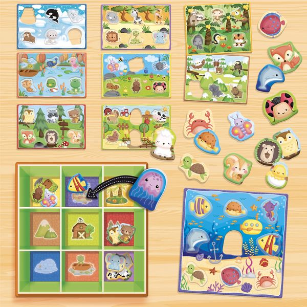 Montessori baby happy animals - LISCIANI