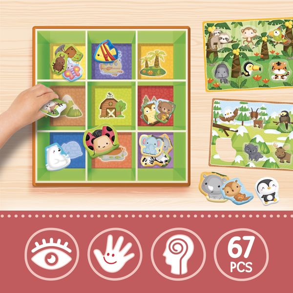 Montessori baby happy animals - LISCIANI