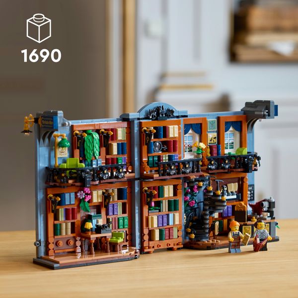 Lego icons libreria: book nook - 11379 - LEGO ICONS