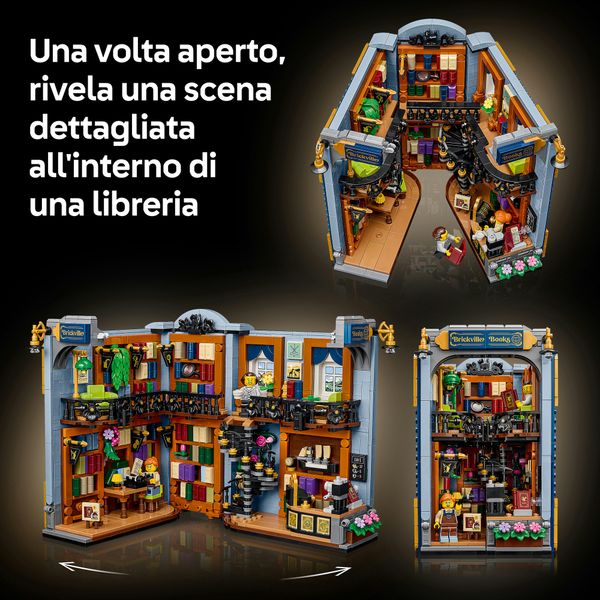 Lego icons libreria: book nook - 11379 - LEGO ICONS