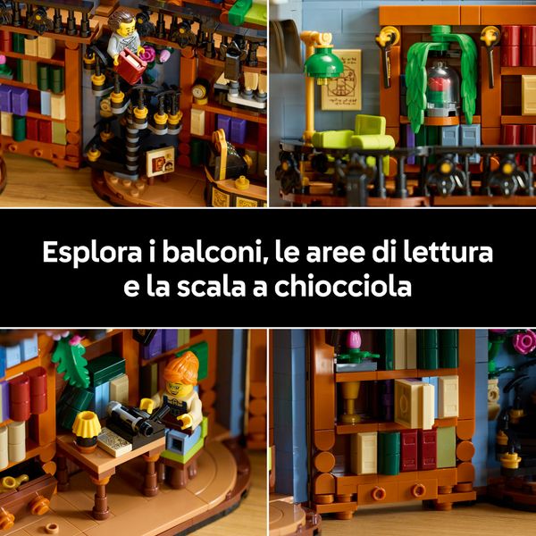 Lego icons libreria: book nook - 11379 - LEGO ICONS