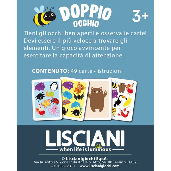 Le carte dei bambini doppio occhio - LISCIANI