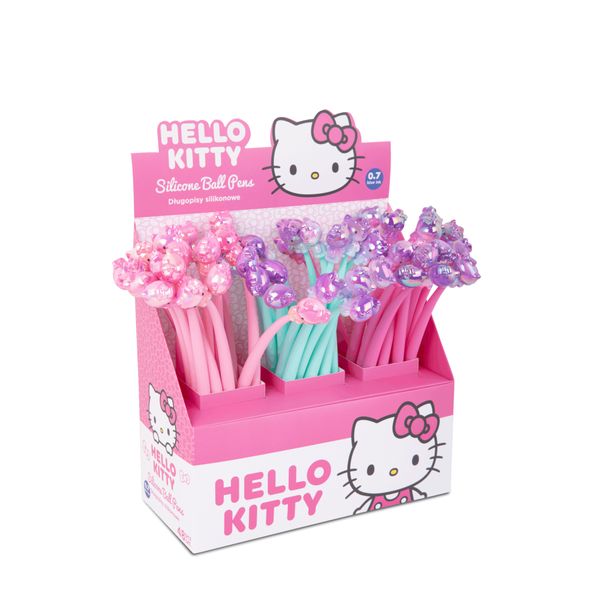 Penna silicone flexy  hello kitty - modelli assortiti - Hello Kitty