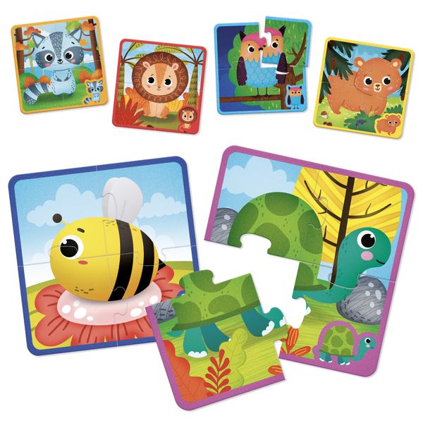 Montessori baby touch puzzle - LISCIANI
