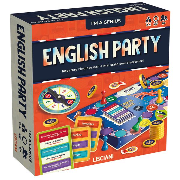 I'm a genius english party - LISCIANI