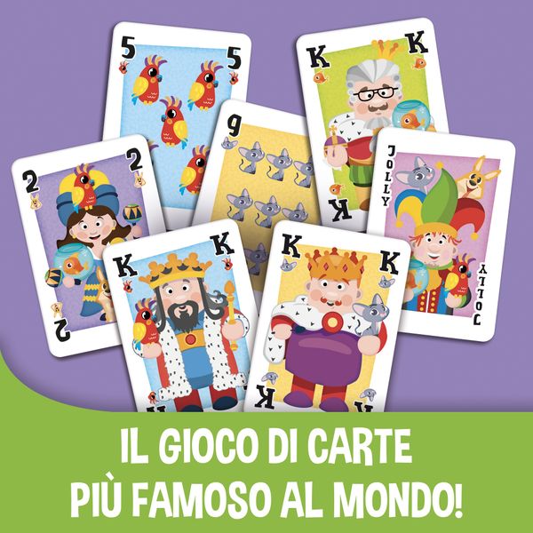 Ludoteca le carte dei bambini burraco dei bambini display 12 - LISCIANI